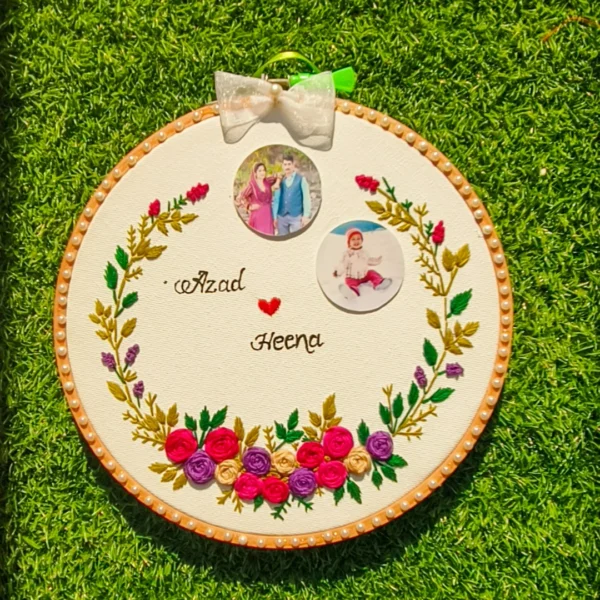 HOOP EMBROIDERY ART 10 INCH
